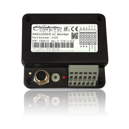 Oceanic System Monitor w/ 200A Slg Phase AC Current - Boatyard Malaysia