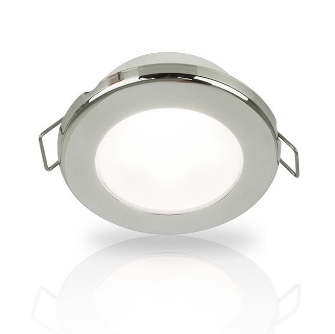 Hella Marine White EuroLED 75 LED Down Lights with Spring Clip - Boatyard Malaysia