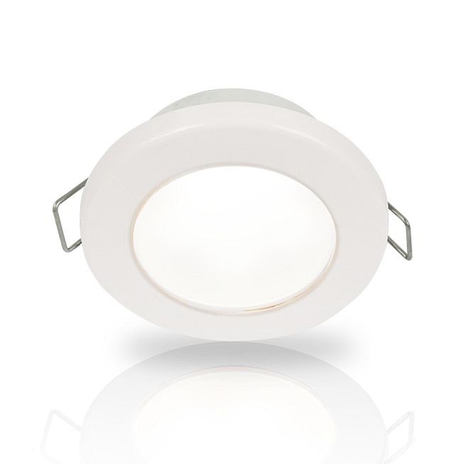 Hella Marine White EuroLED 75 LED Down Lights with Spring Clip - Boatyard Malaysia