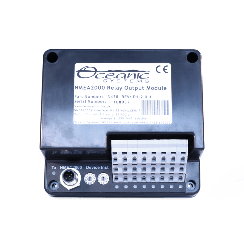 Oceanic System Relay Output Module - 8 Way - Boatyard Malaysia