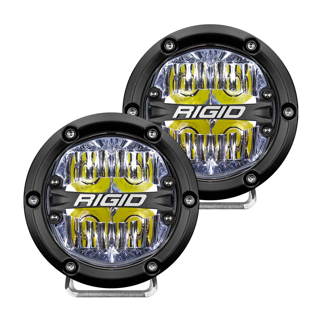 RIGID INDUSTRIES 360-SERIES 4" SAE FOG LIGHT - YELLOW boatyardmalaysia