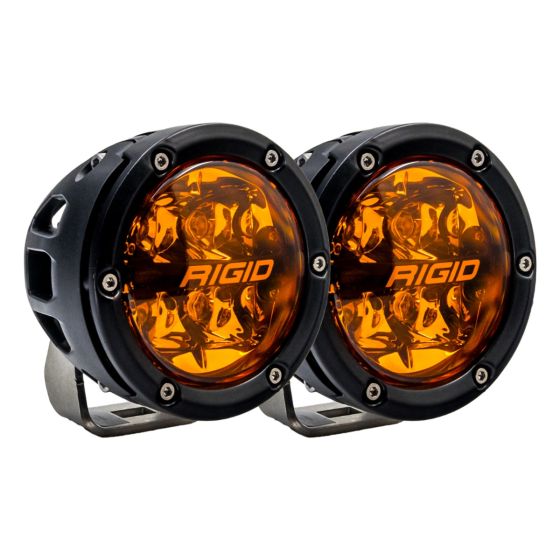 Rigid 360 Series 4" Spot With Amber Pro Lens Pair boatyardmalaysia