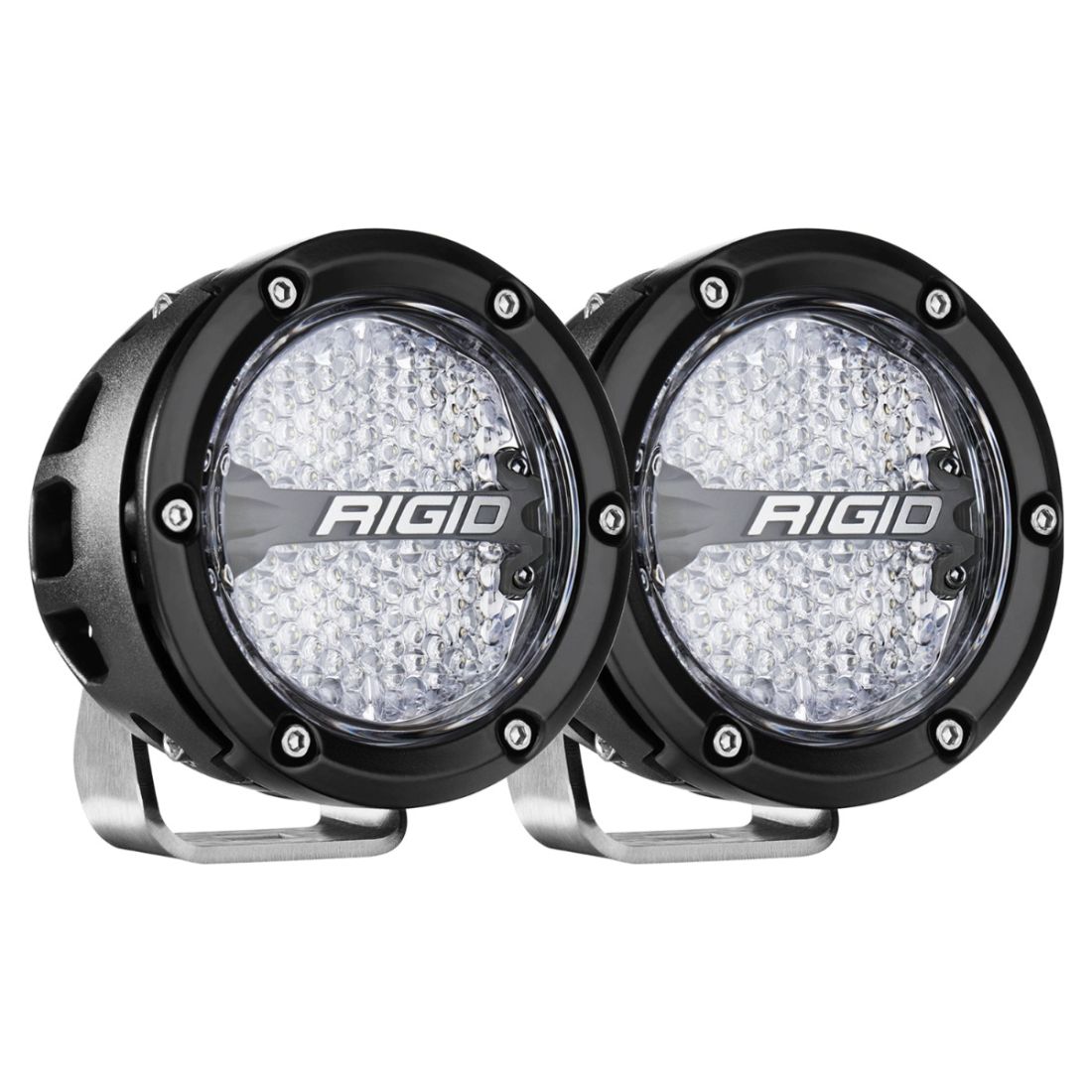 RIGID 360 Series 4" OffRoad Lamp Diffused Beam RGBW boatyardmalaysia