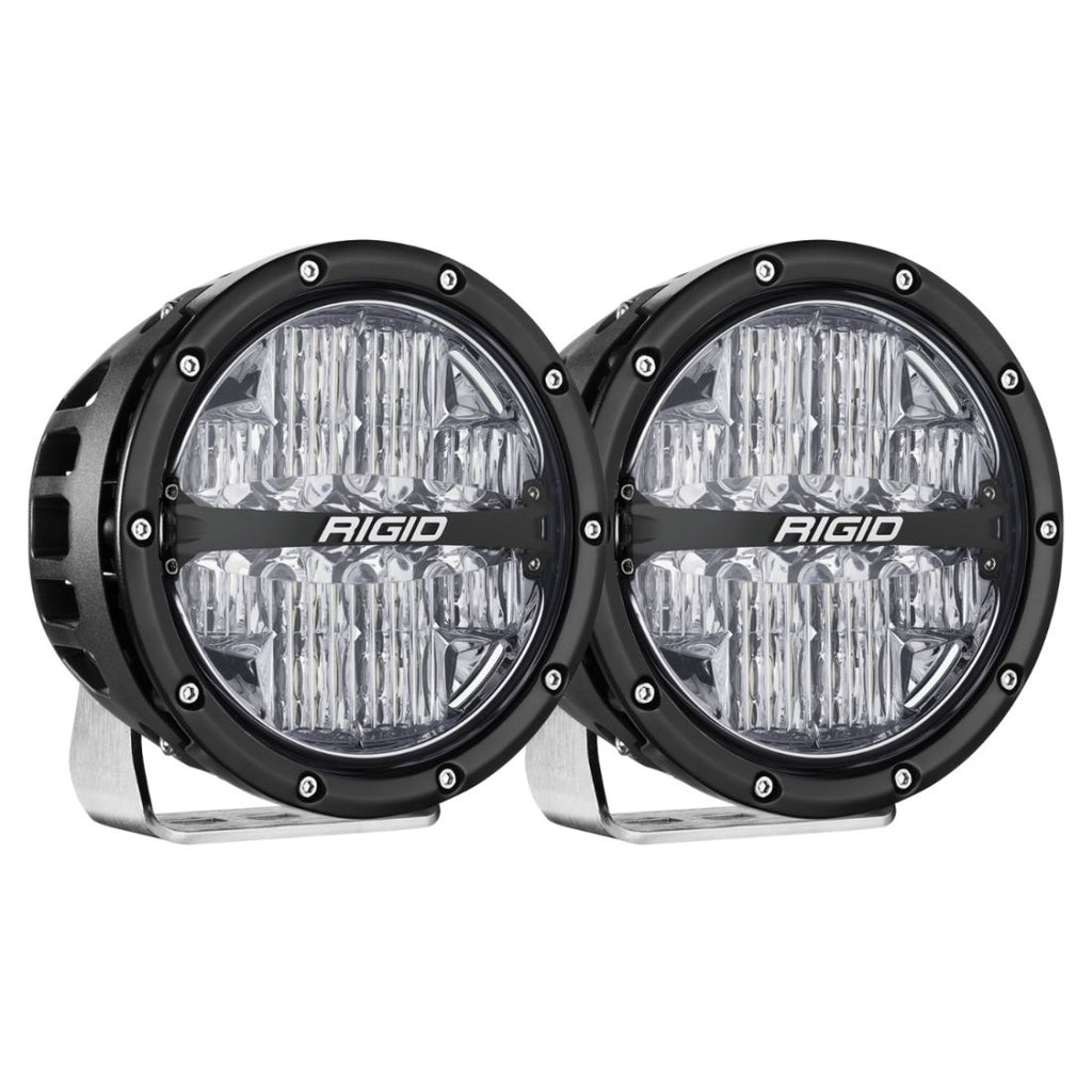RIGID 360 Series 6" OffRoad Lamp Drive Beam RGBW Back boatyardmalaysia