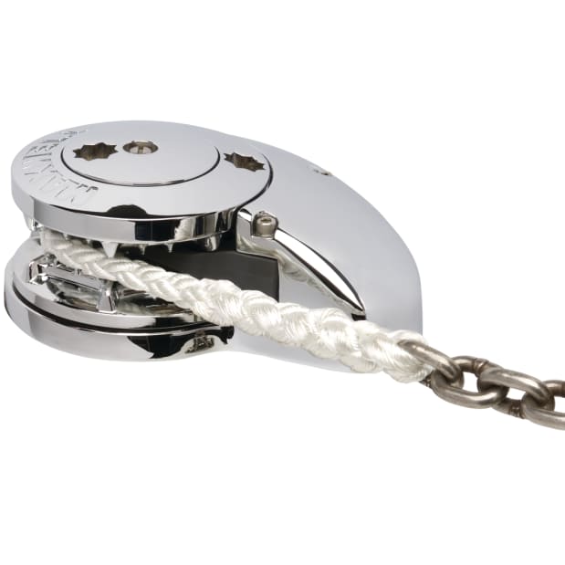 Maxwell 12V RC10-10 Low Profile Windlass - 3/8" HT or BBB Chain, 5/8" 3-Strand Rope, 1870 lb Max Pull for Boats ∼30 ft - 52 ft - Boatyard Malaysia