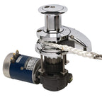 Maxwell 12V RC10-8 Capstan Windlass - 5/16" HT or BBB Chain, 5/8" 3-Strand Rope, 1540 lb Max Pull for Boats ∼27 ft - 45 ft - Boatyard Malaysia