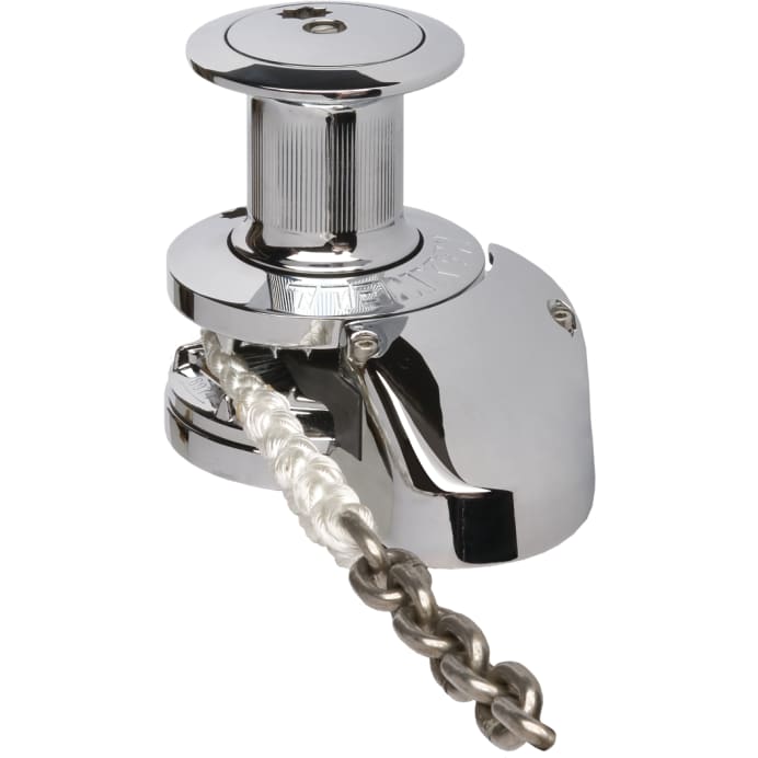 Maxwell 24V RC10-10 Capstan Windlass - 3/8" HT or BBB Chain, 5/8" 3-Strand Rope, 1870 lb Max Pull for Boats ∼30 ft - 52 ft - Boatyard Malaysia
