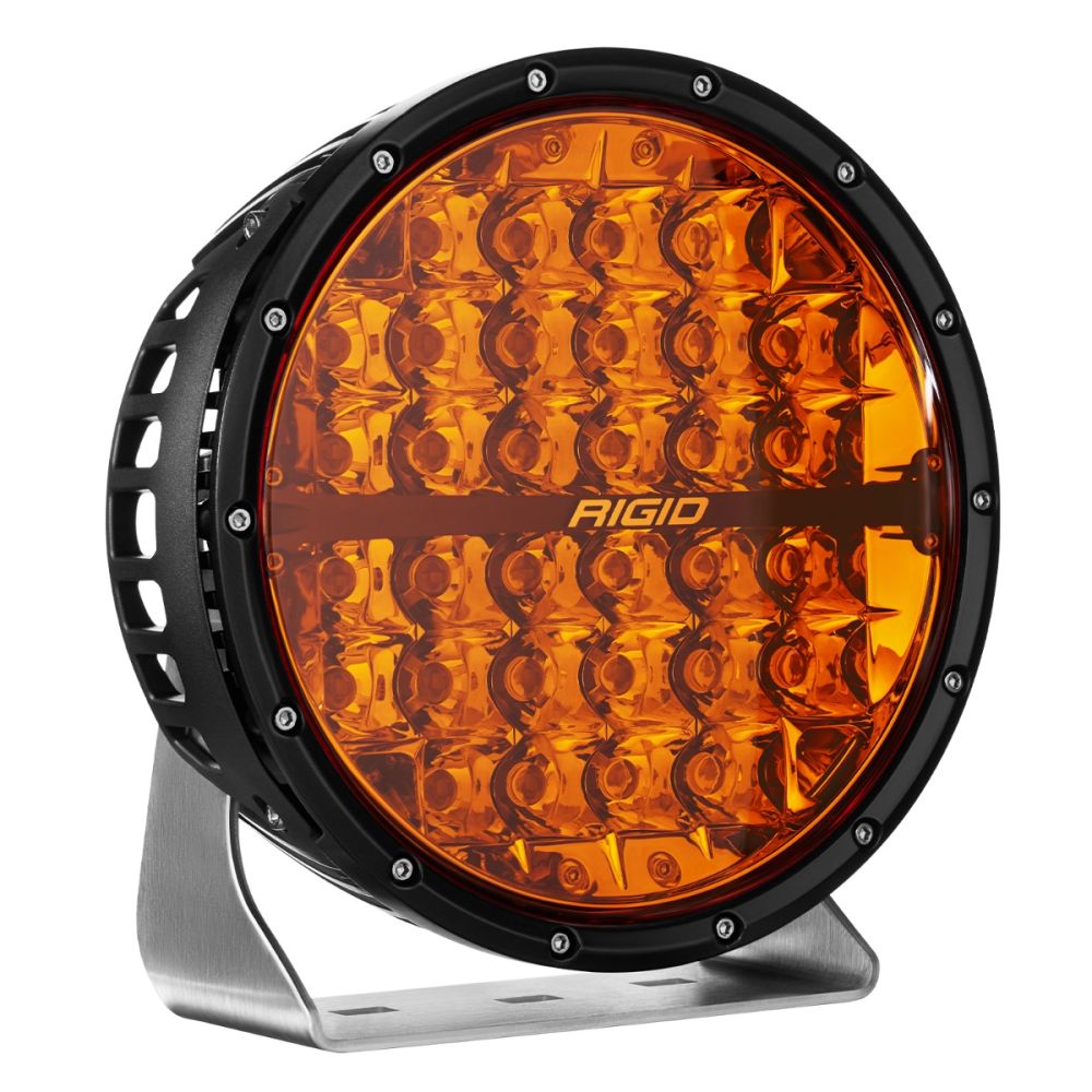 RIGID 360 Series 9" OffRoad Spot Beam Amber Lens Single boatyardmalaysia