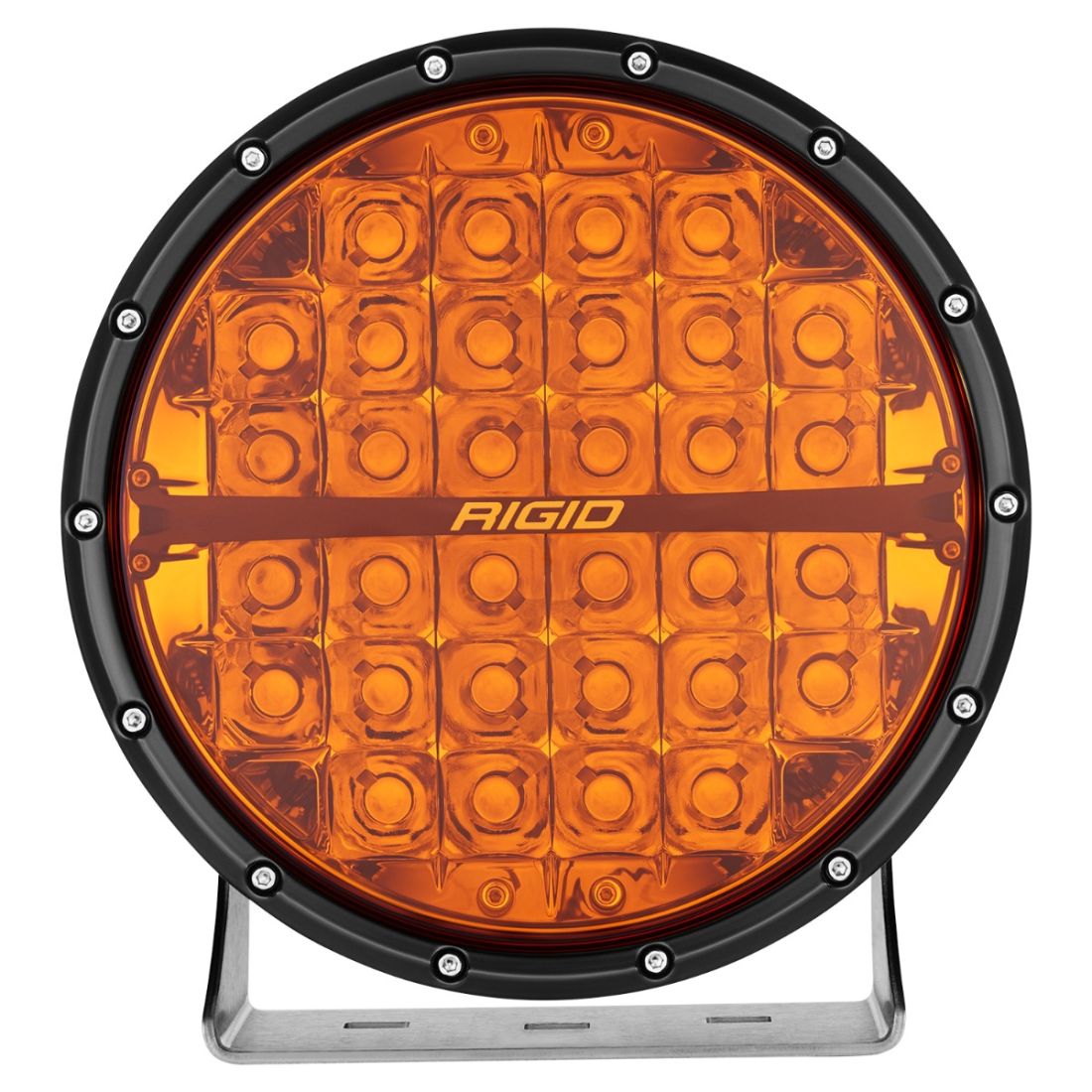 RIGID 360 Series 9" OffRoad Spot Beam Amber Lens Single boatyardmalaysia