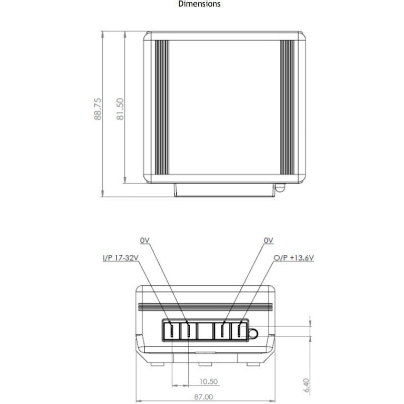 Oceanic System NMEA2000® 24 Volt to 12 Volt DC Power Adapter - Boatyard Malaysia