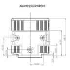 Oceanic System NMEA2000® 24 Volt to 12 Volt DC Power Adapter - Boatyard Malaysia