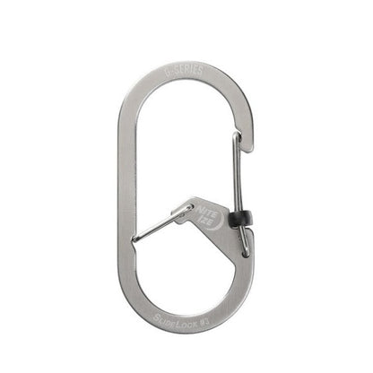 NITE IZE G-SERIES SLIDELOCK #3 DUAL CHAMBER CARABINER STAINLESS GSL3-11-R6 boatyardmalaysia