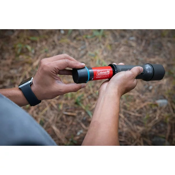 OneSource 1000 Lumens LED Flashlight & Rechargeable Lithium-Ion Battery boatyardmalaysia