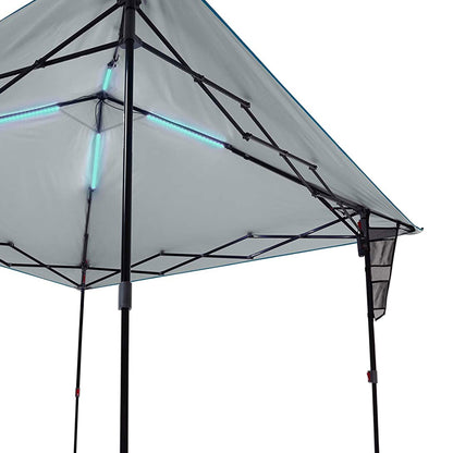 OneSource 10 x 10 Canopy Shelter with LED Lighting & Rechargeable Battery boatyardmalaysia