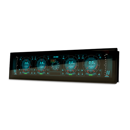 Oceanic System Vessel Multiple Engine Display - Boatyard Malaysia