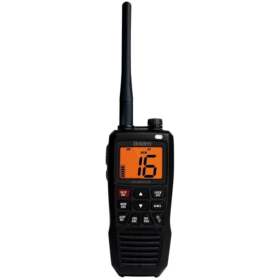 Uniden Uniden Atlantis 275 Handheld Two-Way VHF Marine Radio - Boatyard Malaysia