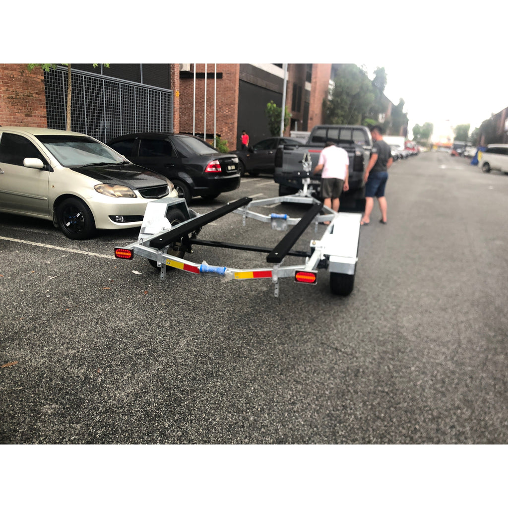 TMC Galvanized Trailer 12-14ft w/o Braking System - Boatyard Malaysia