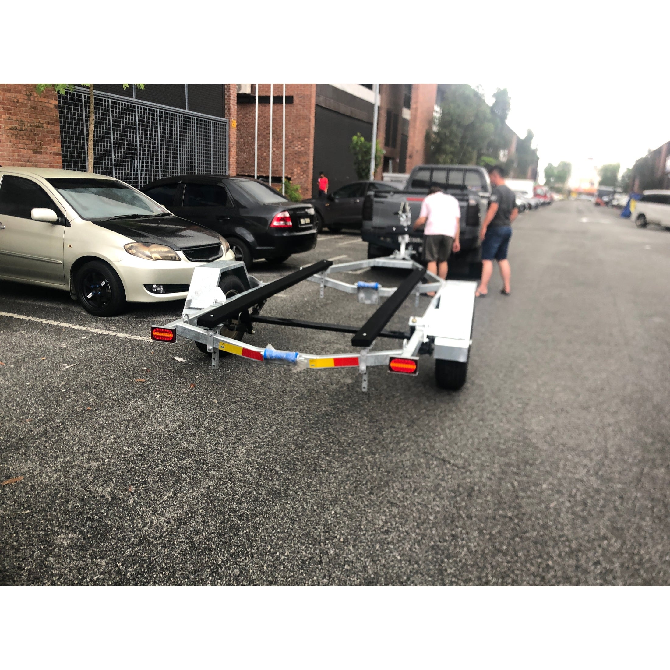 TMC Galvanized Trailer 12-14ft w/o Braking System - Boatyard Malaysia