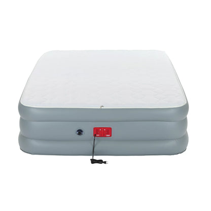 SupportRest Elite Double-High Air Mattress with 120V Built-In Pump Queen