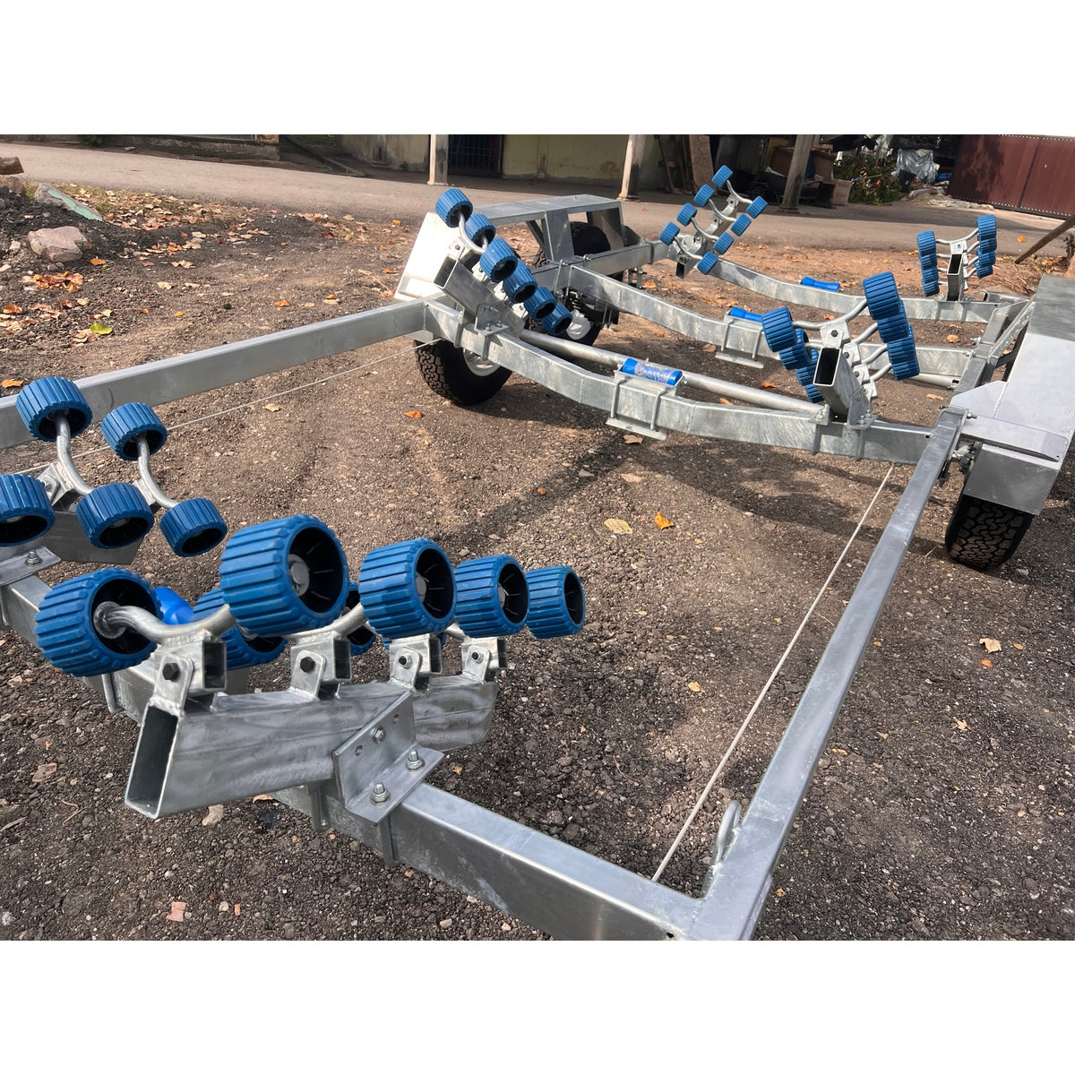 TMC Double Axle 9M Trailer - Boatyard Malaysia