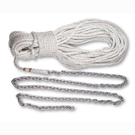 5' 1/4" G4 Chain W/100' 1/2" Rope boatyardmalaysia