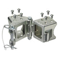 Fulton Fulton Fold-Away Bolt-On Hinge Kit 3" x 3" Trailer Beam, Rating 5,000 lbs., 48" Pivot, Z-Max 600 Zinc Finish - Boatyard Malaysia