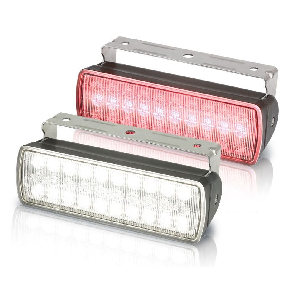 Hella Marine Sea Hawk XL Dual Colour LED Floodlights - Boatyard Malaysia