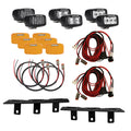 Rigid Industries Rigid 2021+ Bronco Mod Bimper Triple SR-M FOG Light Kit - Boatyard Malaysia