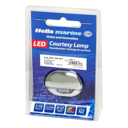 White LED Easy Fit Step Lamp