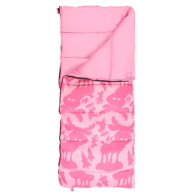 Youth 50F Sleeping Bag Pink C002 PF boatyardmalaysia