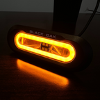 Black Oak Low Pro Flush White Housing Led boatyardmalaysia