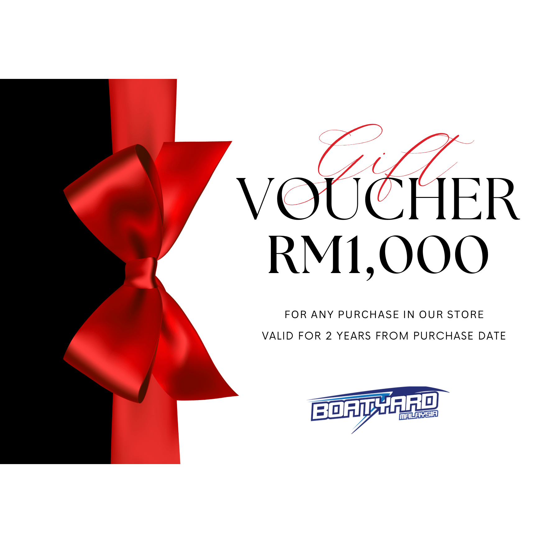 Boatyard Malaysia e-Gift Card - Boatyard Malaysia