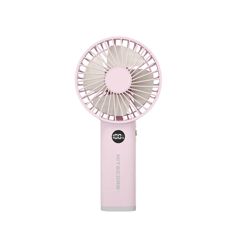 NITECORE NEF03 HANDHELD FAN PINK boatyardmalaysia