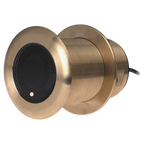 Airmar Technology B60-20-FISO 600W 50/200kHz Bronze Thru-Hull Transducer 20-Degree Tilt Raymarine Spade Connectors - Boatyard Malaysia