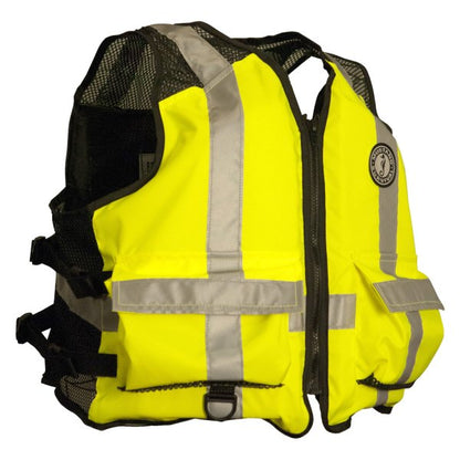 Mustang High Visibility Industrial Mesh Vest L/XL boatyardmalaysia