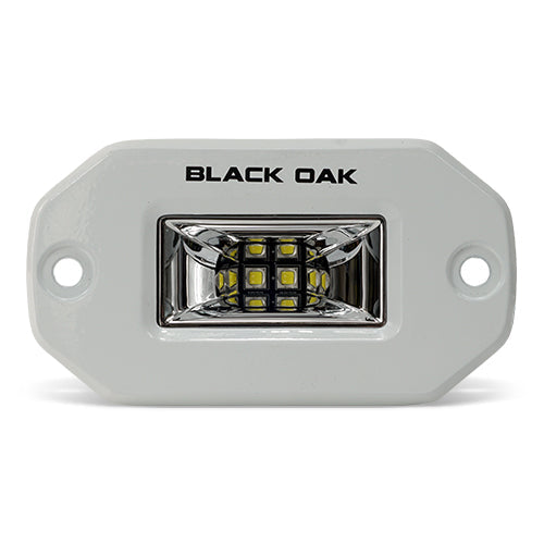 Black Oak 2" Flush Mount Spreader Scene White boatyardmalaysia