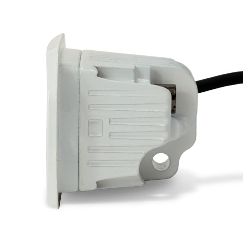 Black Oak 2" Flush Mount Spreader Scene White