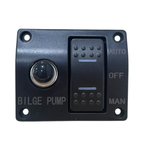 Automatic Pump Marine Panel Switch 3-WAY Switch Panel For Bilge Pump