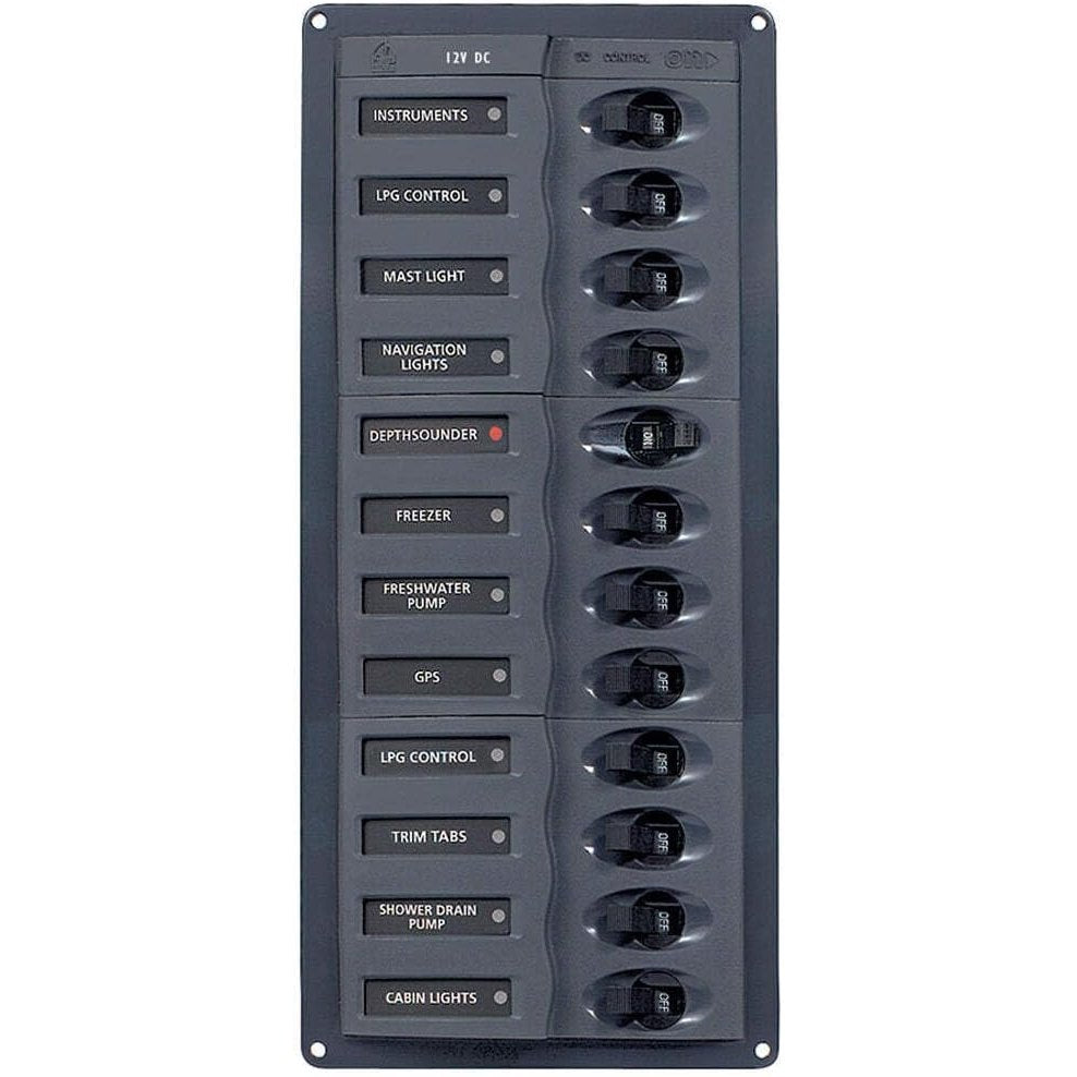 BEP Marine DC Circuit Breaker Panels—No Meters - Boatyard Malaysia