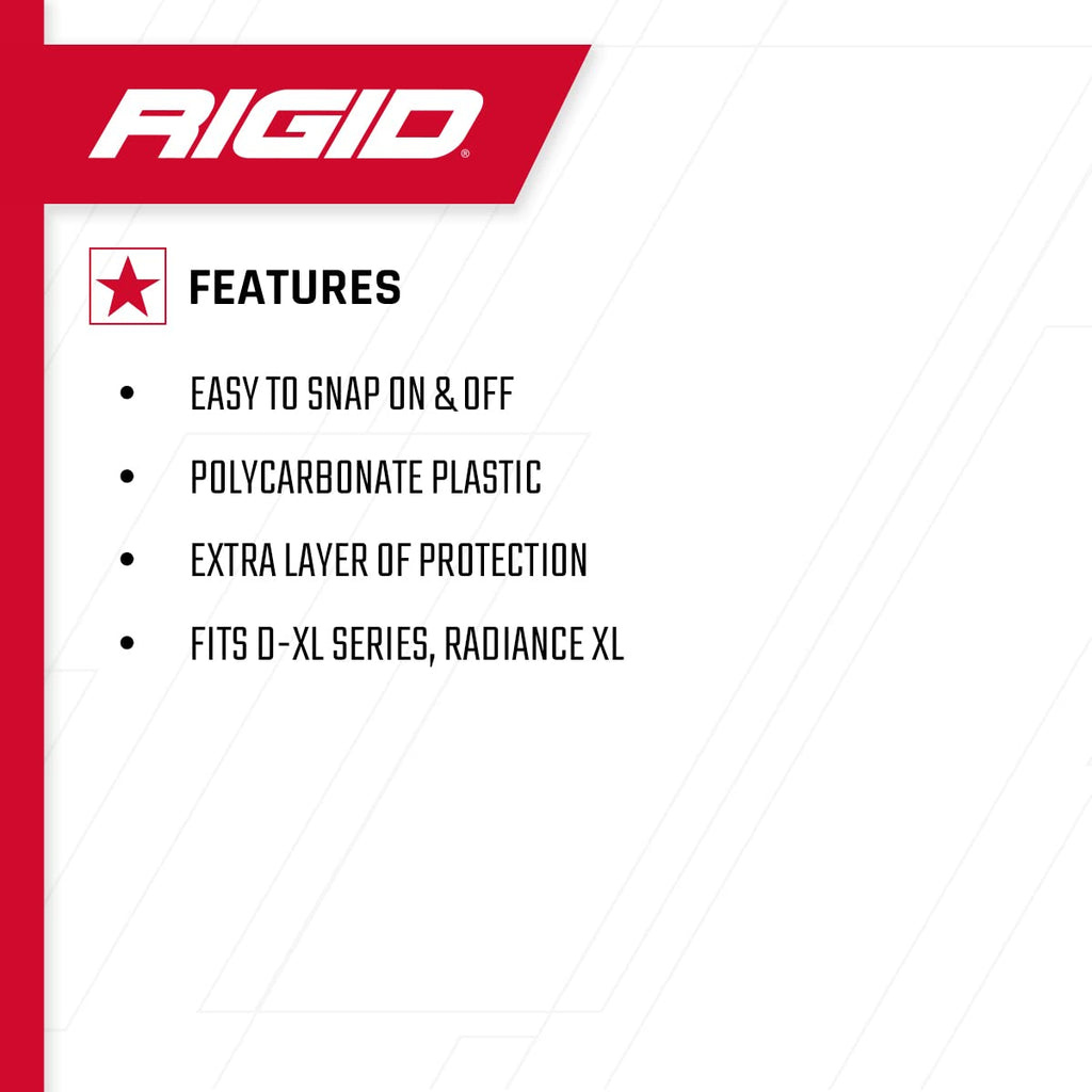 Rigid Industries D-XL Series Cover - Boatyard Malaysia