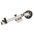 Fulton XLT 1500 lbs. Swing Away Bolt-On Jack w/12" Travel & 8" Poly Wheel - Sharkskin Finish - Boatyard Malaysia