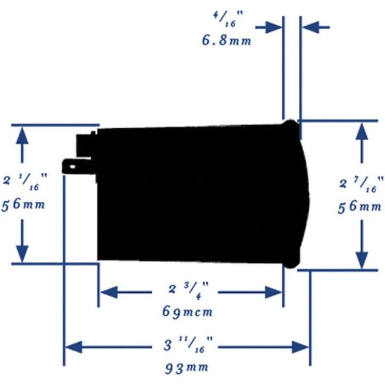 Ritchie X-21BU RitchieSport Compass - Black/Blue - Boatyard Malaysia