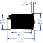 Ritchie X-21BU RitchieSport Compass - Black/Blue - Boatyard Malaysia