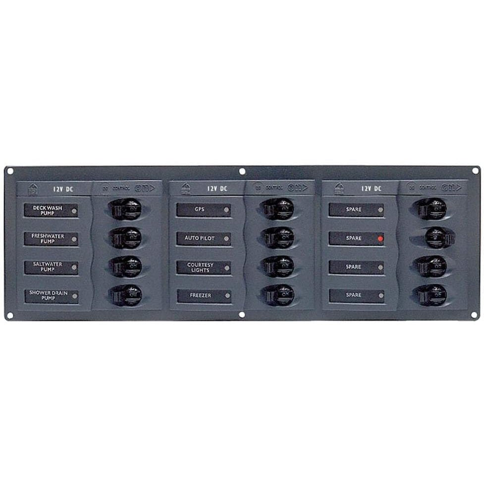 BEP Marine DC Circuit Breaker Panels—No Meters - Boatyard Malaysia
