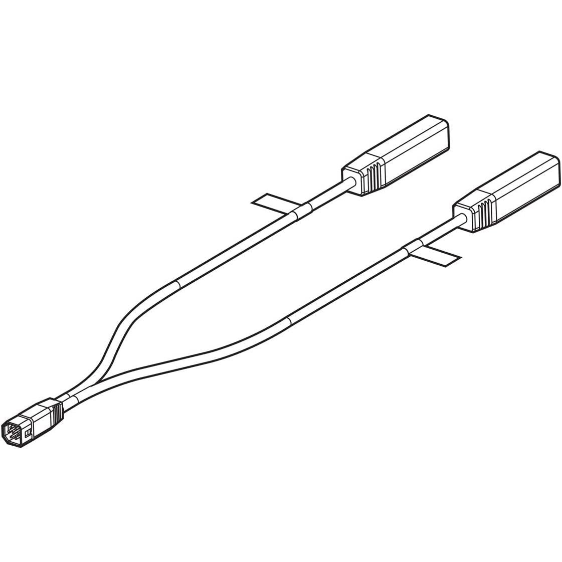 Humminbird 9 M SIDB Y - 7 pin, SI / 2D Splitter Cable