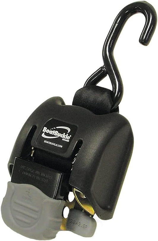 BoatBuckle G2 Retractable Transom Tie-Down - 2"-43" - Pair