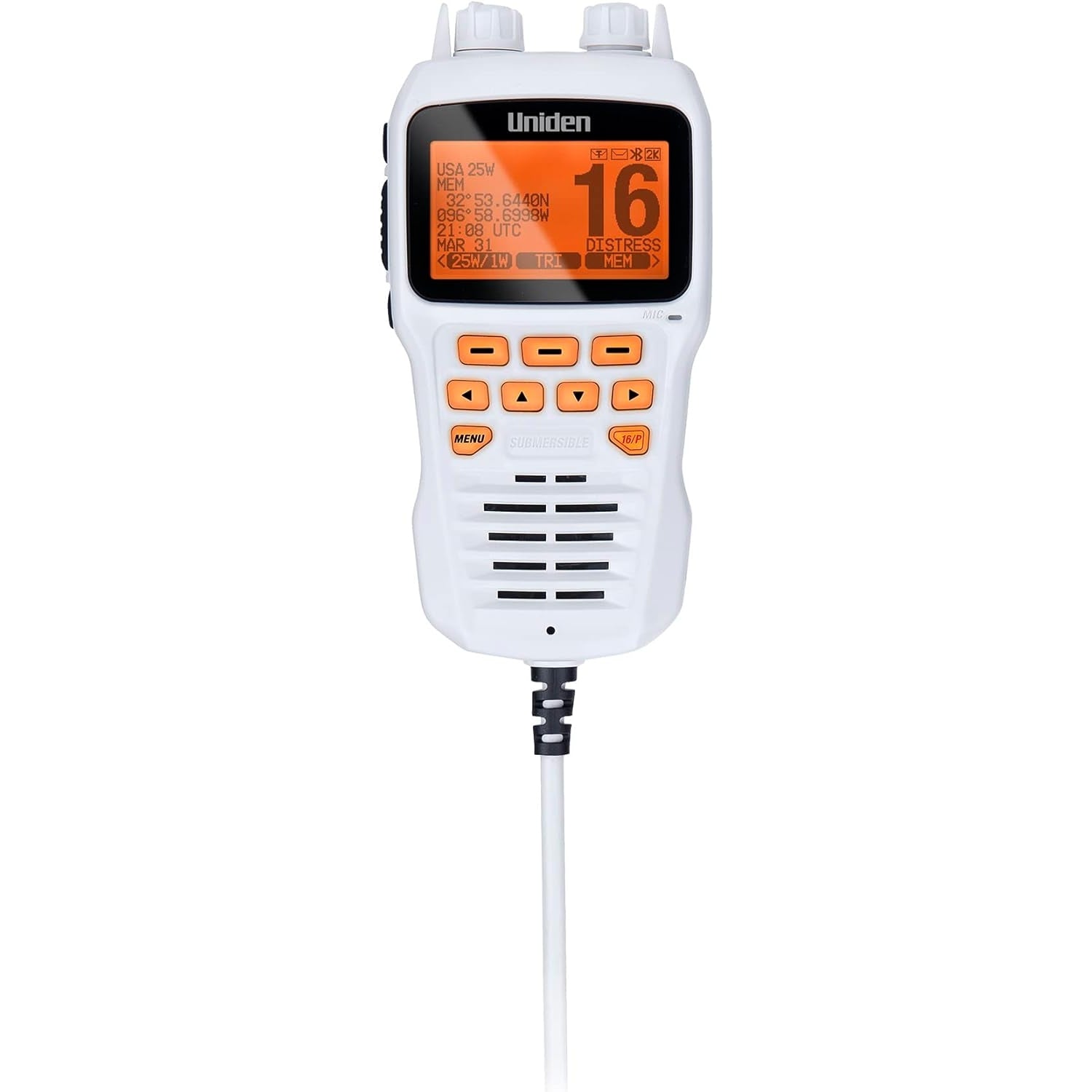 Uniden Uniden UMRMIC Remote Microphone White - Boatyard Malaysia