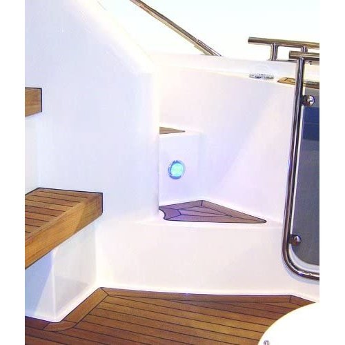 Hella Marine Blue LED Round Courtesy Lamps - Boatyard Malaysia