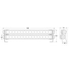 Hella Marine HD Double Mount Stainless Steel Feet - for Sea Hawk LED Light Bar - Boatyard Malaysia
