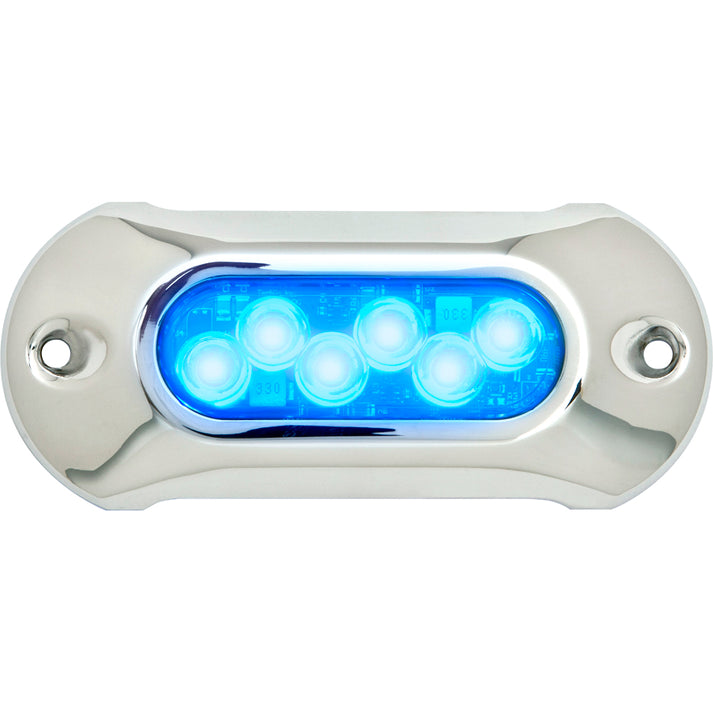 Attwood Lightarmor Ultra-Bright Underwater Light 6-LED Blue - Boatyard Malaysia